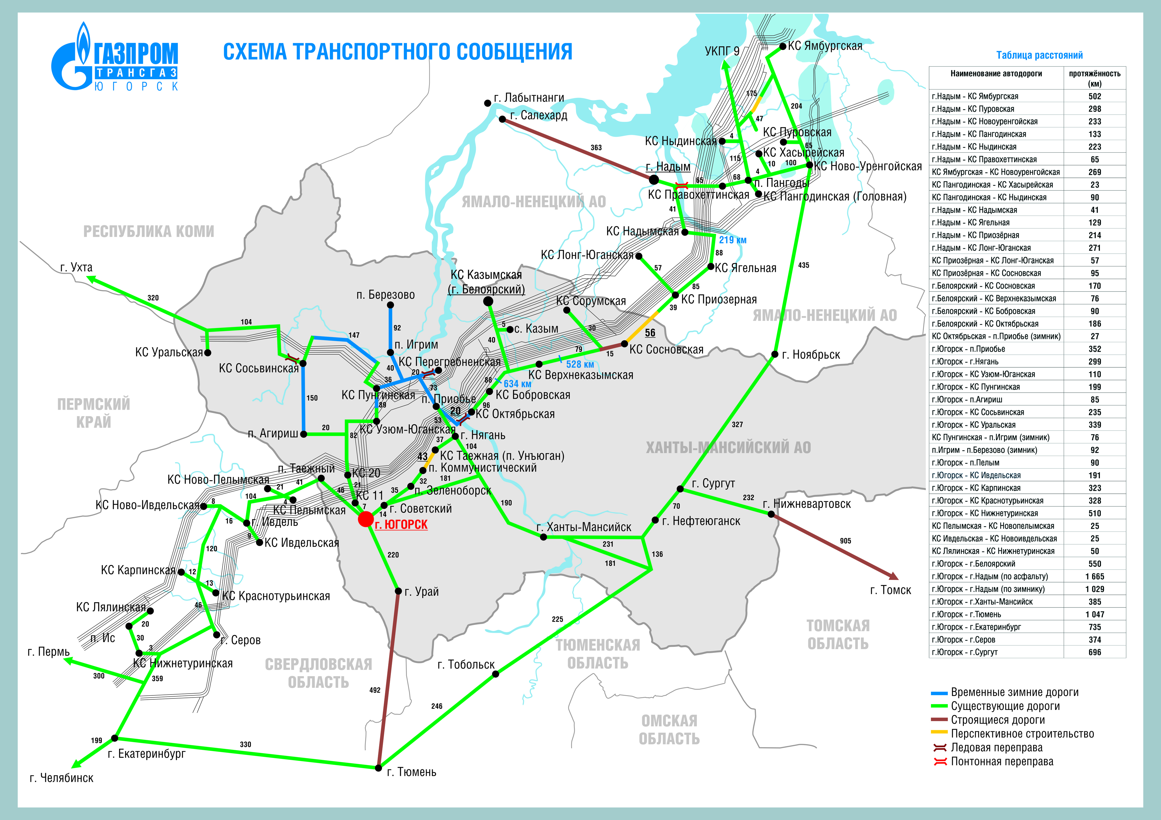 Газпром трубопроводы схема