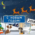 Компания ГАСЗНАК поздравляет с наступающим Новым 2018 годом!